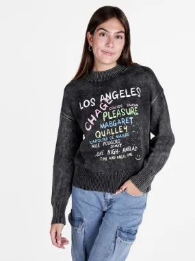 Solada Jersey de mujer de algodón con escritura